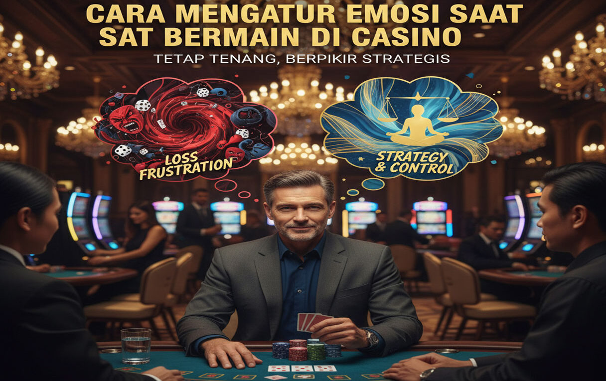 Cara Mengatur Emosi Saat Bermain di Casino