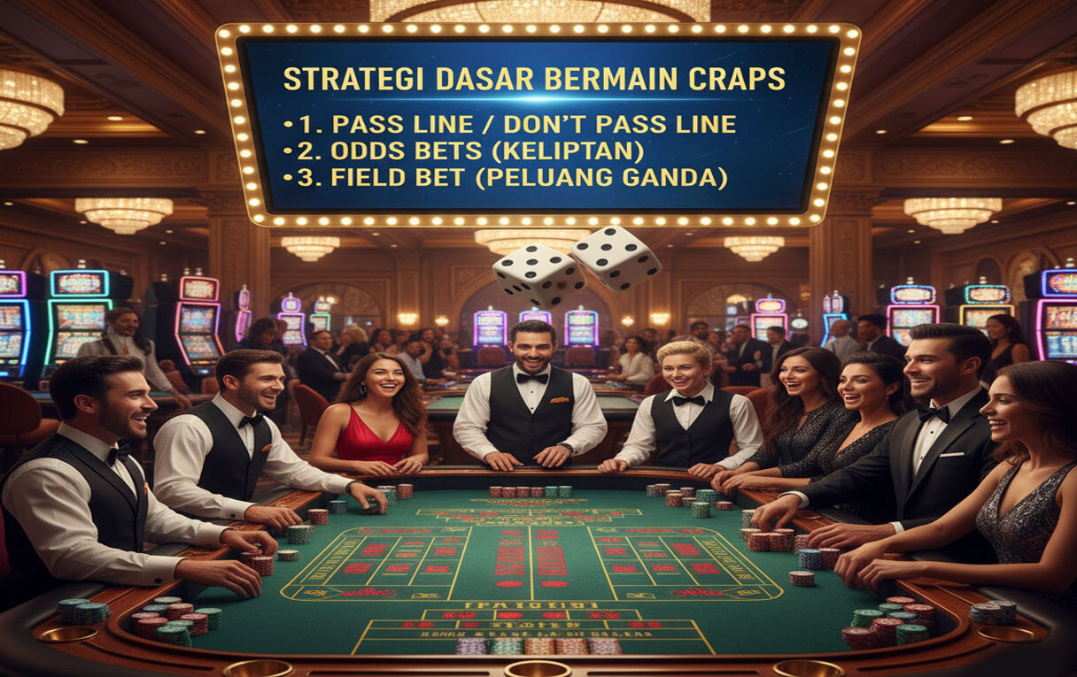Strategi Dasar Bermain Craps di Casino